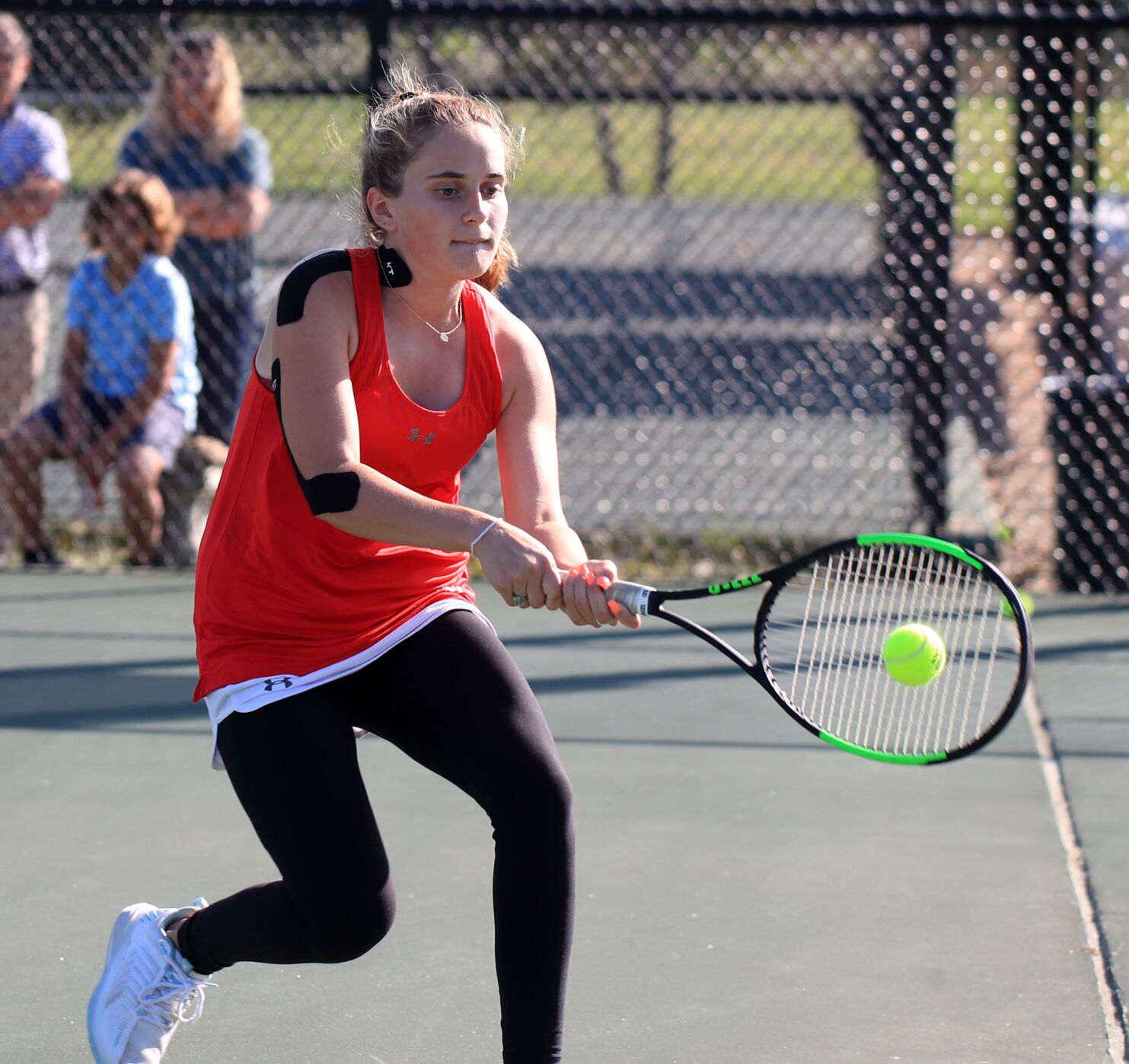 Class 2 girls tennis quarterfinal: Parkway Central 5, Cor Jesu 4